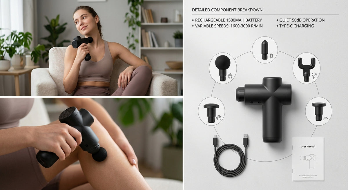 Novessa Pocket Percussion — Mini Massage Gun